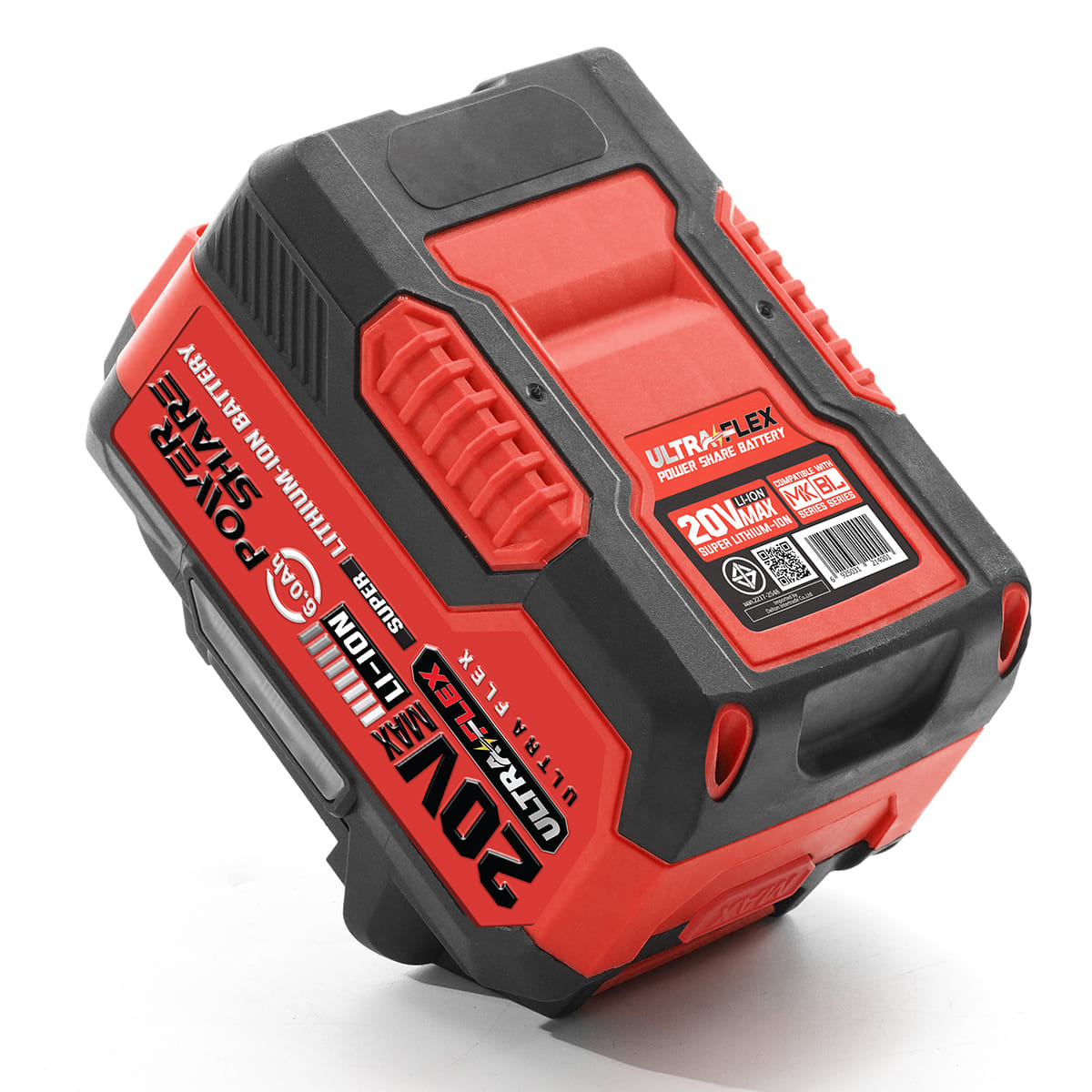 แบตเตอรี่ DELTON ULTRAFLEX สีแดง-ดำ 20V 6AH_5